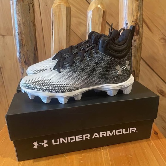 BRAND NEW men under armour spotlight fran rm football cleats shoes size US 10 - Picture 4 of 5
